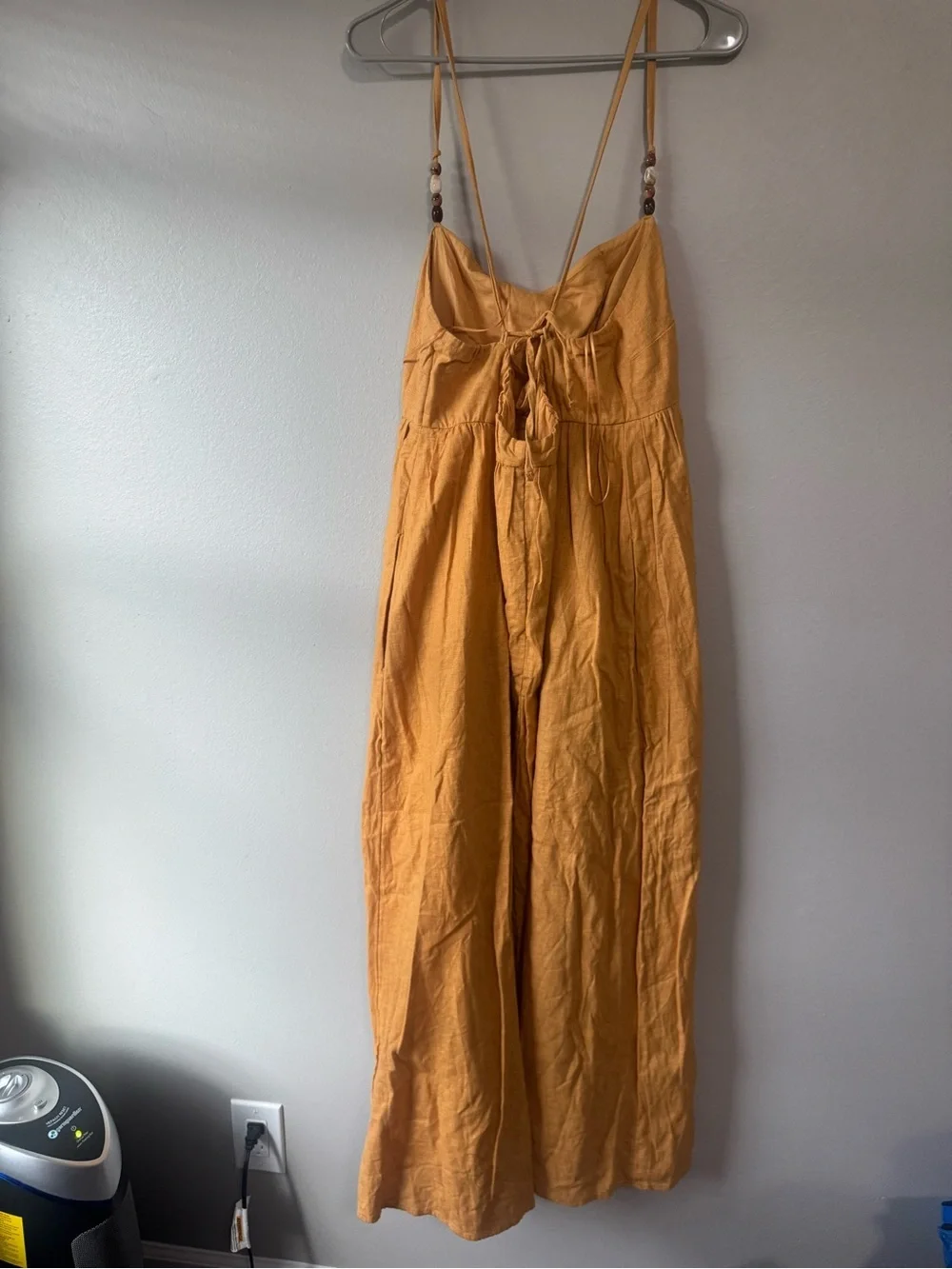 Abercrombie & Fitch Mustard Yellow Maxi Dress